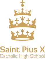 St Pius X Catholic High School Logo