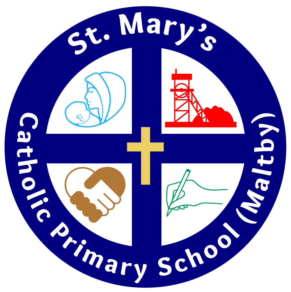 St Mary’s Catholic Primary School, Maltby Logo